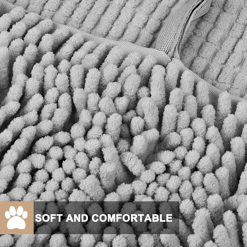 Benepaw Super Absorbent Dog Towel Quick Drying Soft Thick Safe Breathable Puppy Pet Bath Towel for Small Medium Large Dogs Cats